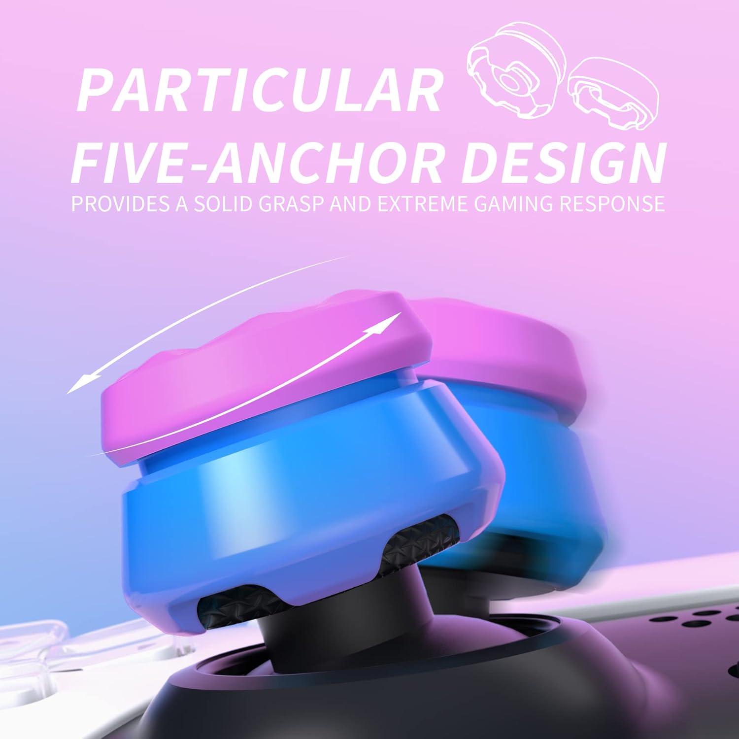 Extensor de Pulgar PlayVital PS5 - 2 Alturas Cóncavas