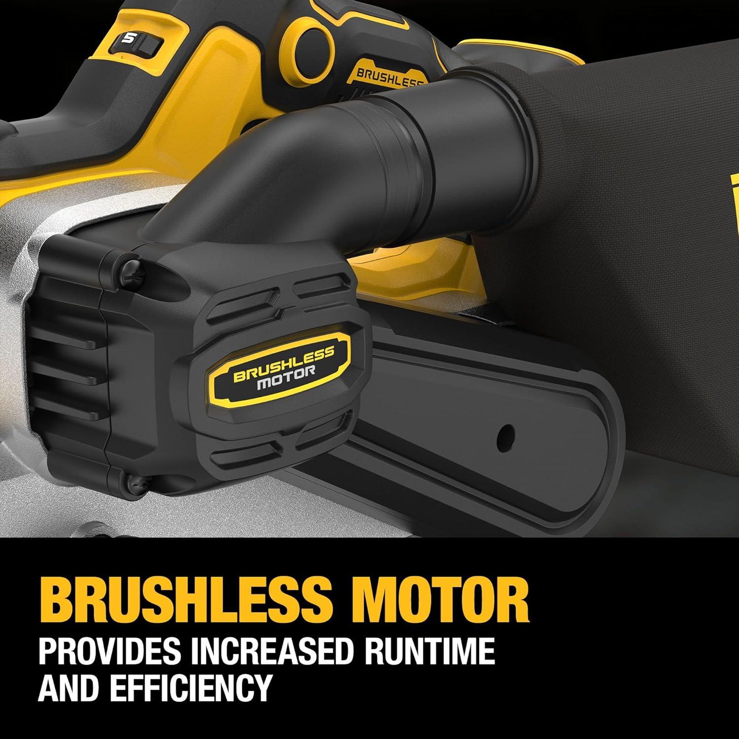 Lijadora de Banda DEWALT 20V MAX Sin Escobillas DCW220B