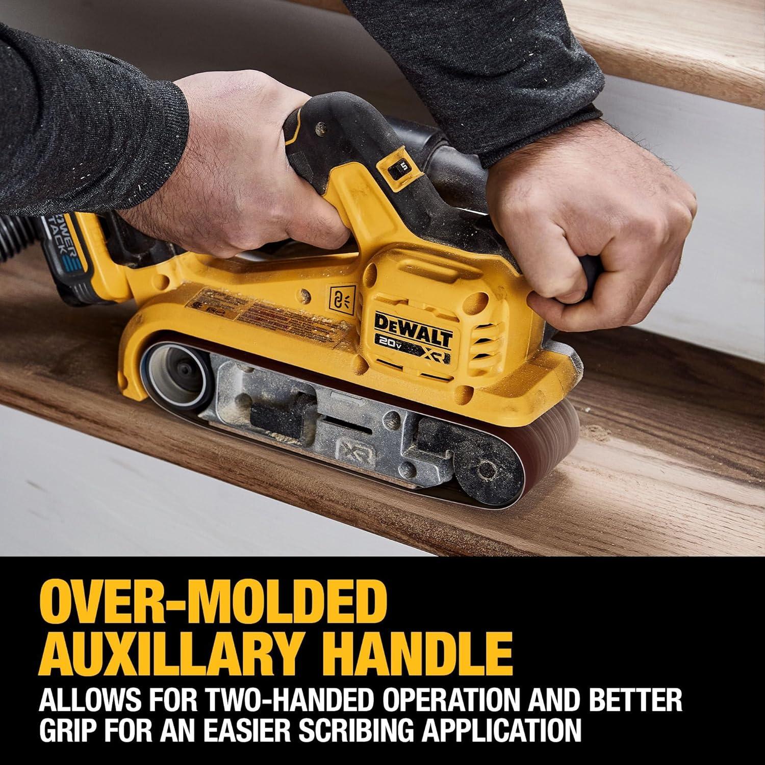 Lijadora de Banda DEWALT 20V MAX Sin Escobillas DCW220B