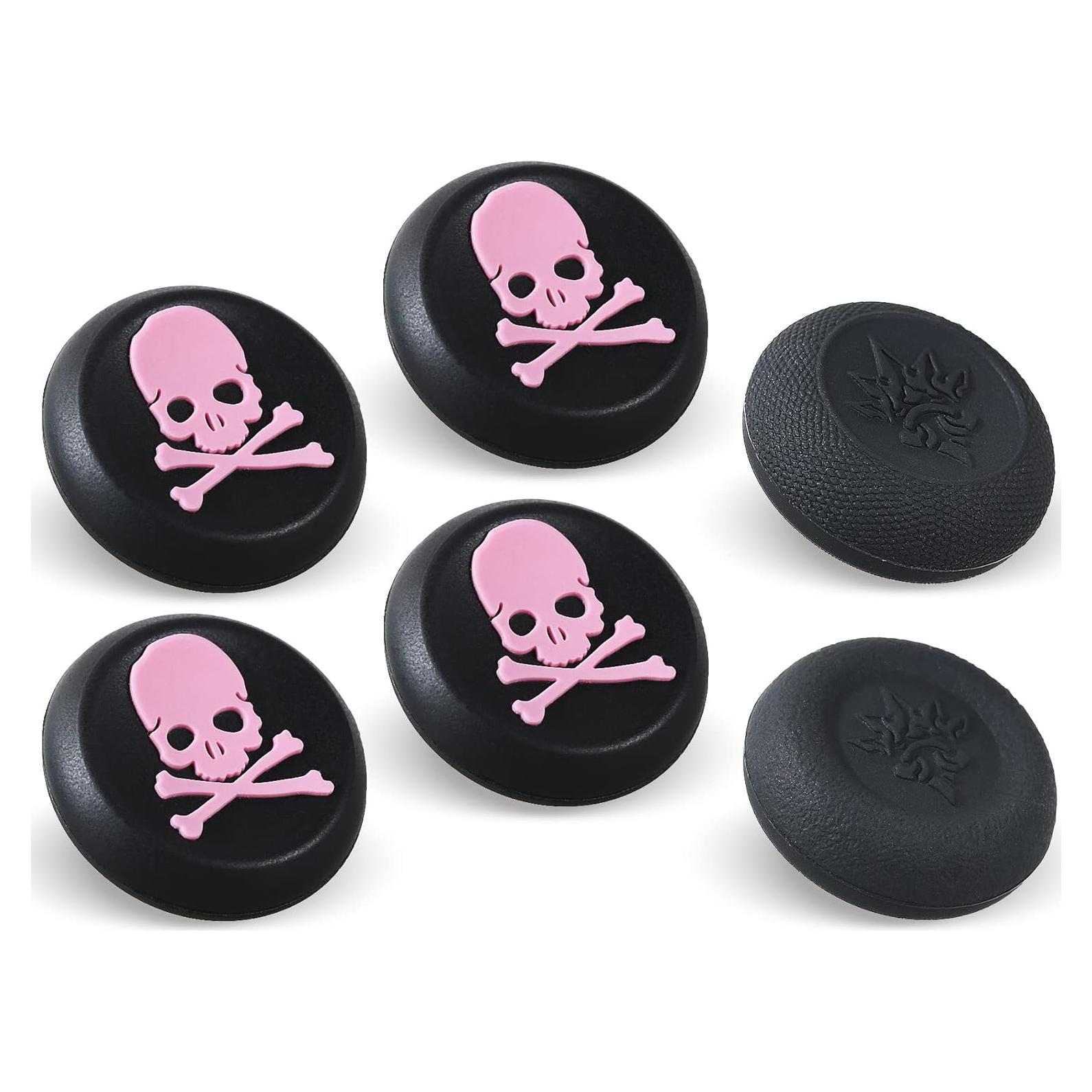 Juego de 6 Empuñaduras de Pulgar 9CDeer para Joystick PS5, PS4, Xbox