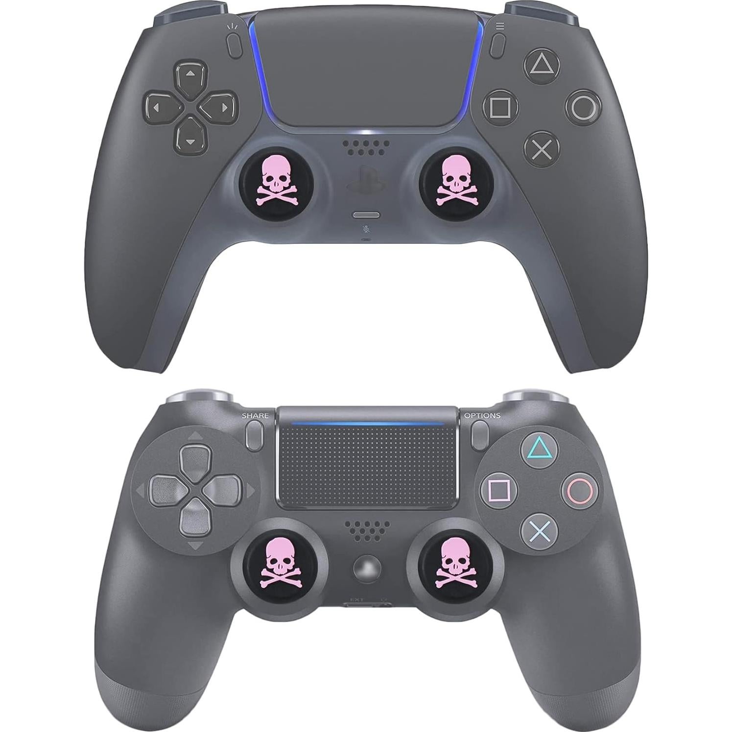 Juego de 6 Empuñaduras de Pulgar 9CDeer para Joystick PS5, PS4, Xbox