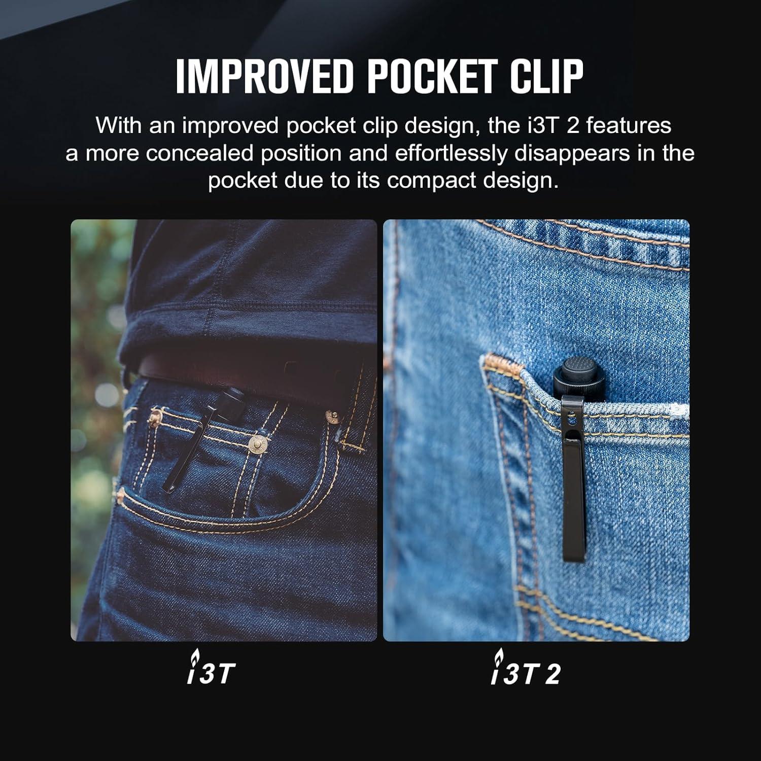 Linterna OLIGHT I3T 2 EDC 200 lúmenes Compacta Negra