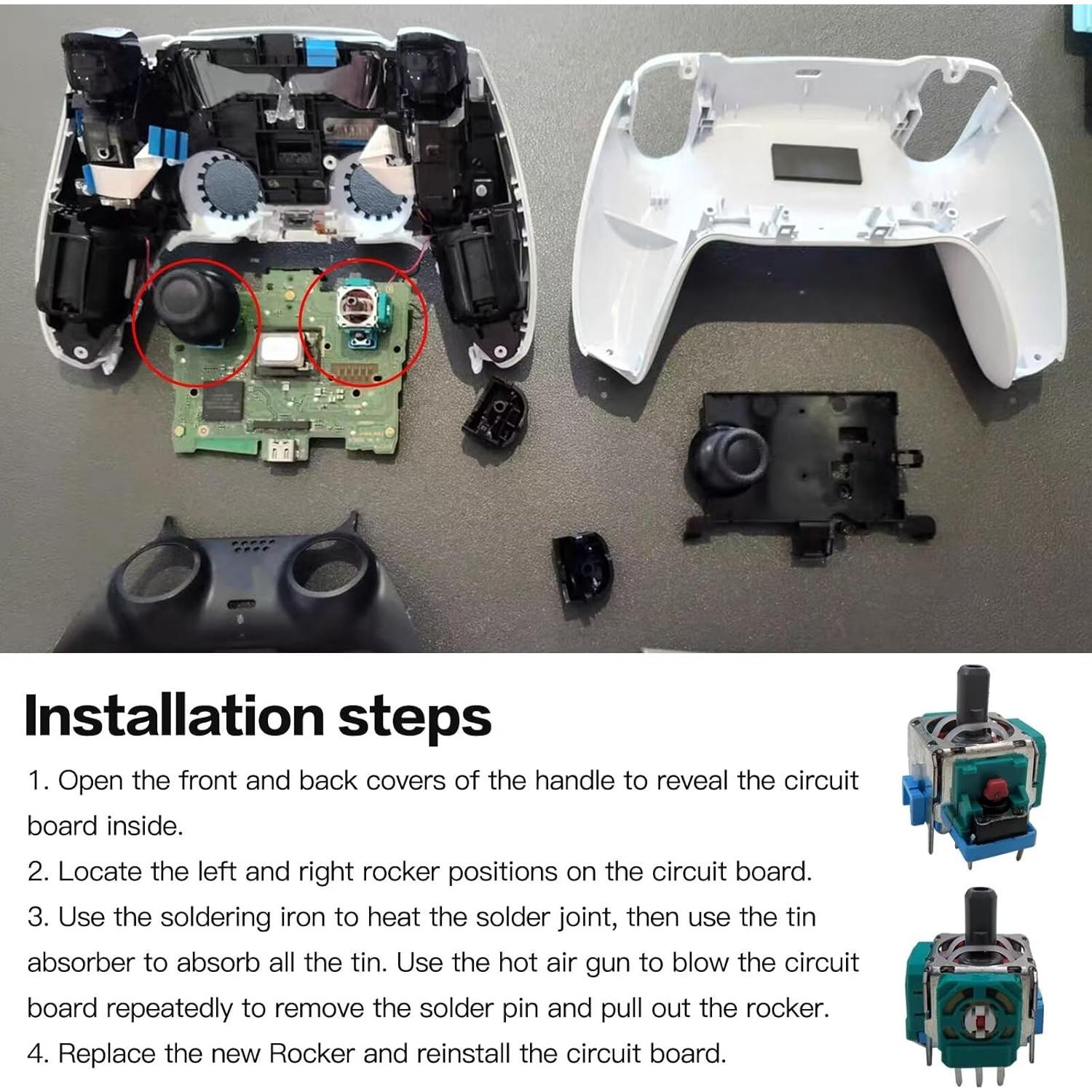 4 Piezas Reemplazo Joystick Analógico PS5 USonline911