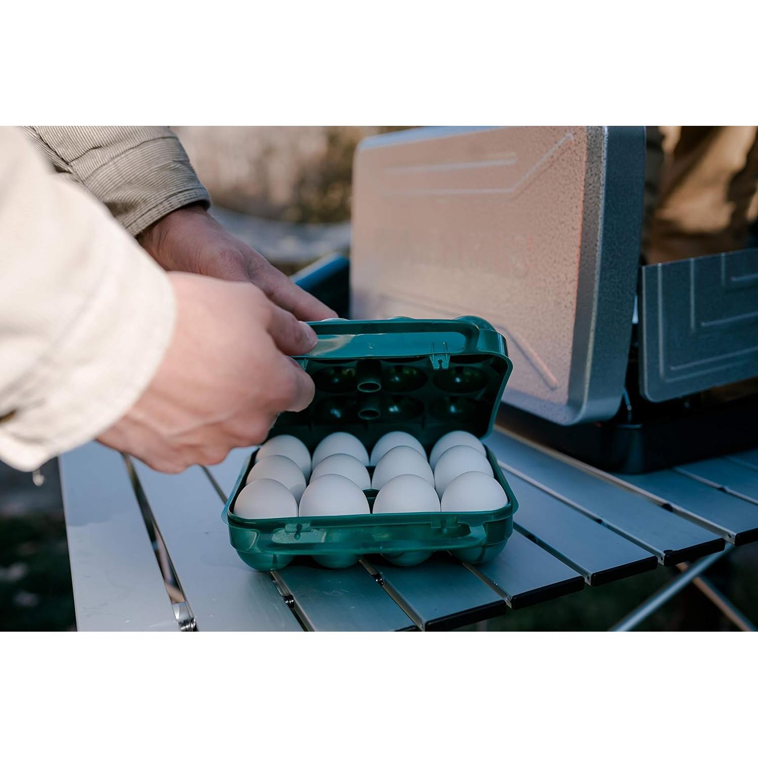 Contenedor de Huevos Stansport Verde para 12 Huevos