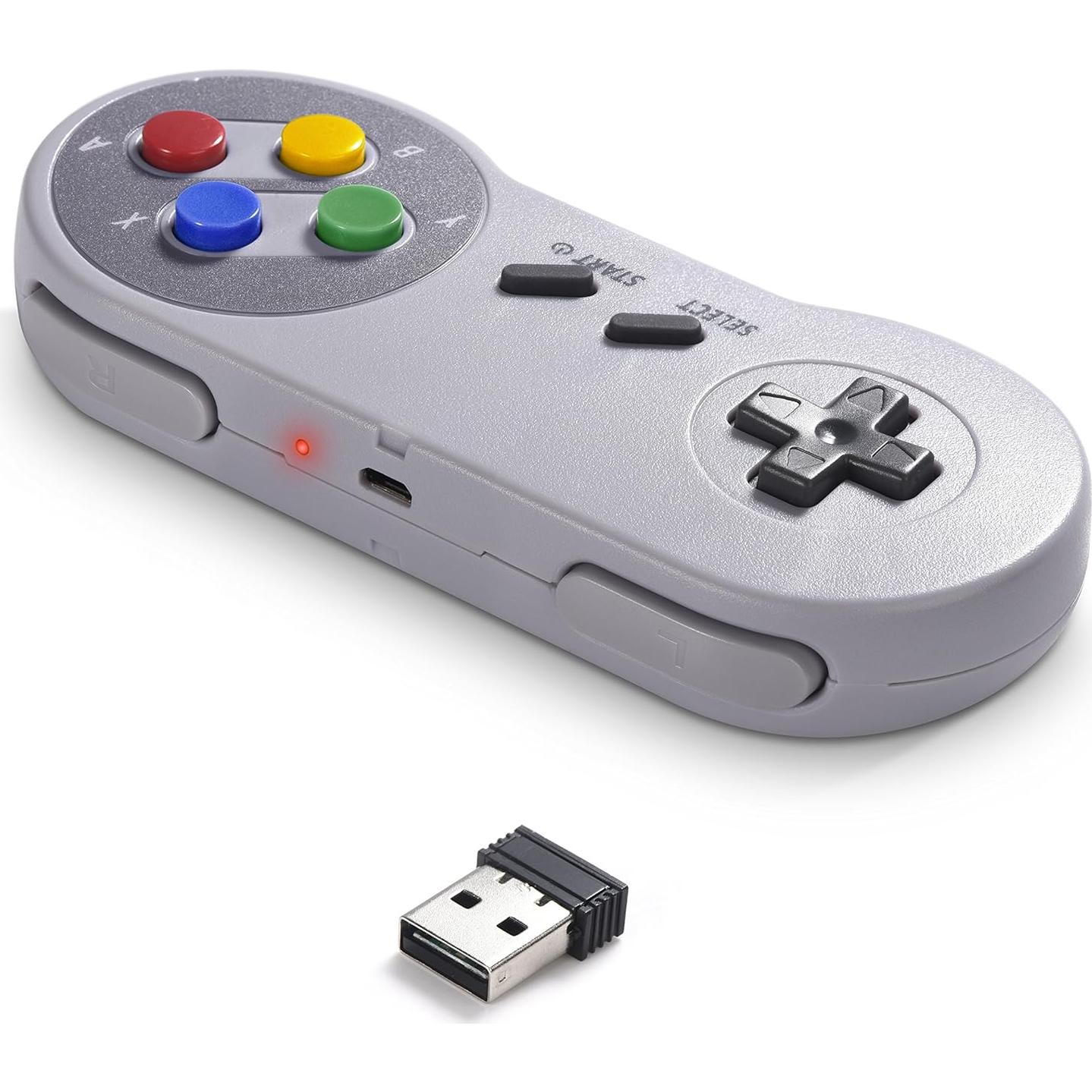 Controlador USB Inalámbrico SAFFUN para Juegos Retro