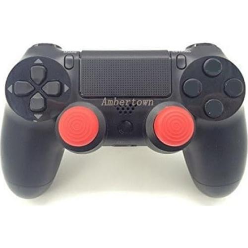 Tapa de Agarre de Silicona Rojo Ambertown para Joystick PS4 PS3 Xbox