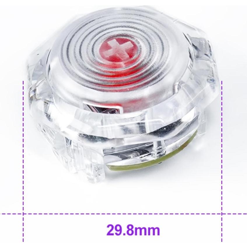 Botones de Cierre BITFUNX 12 PCS para Arcade 30mm