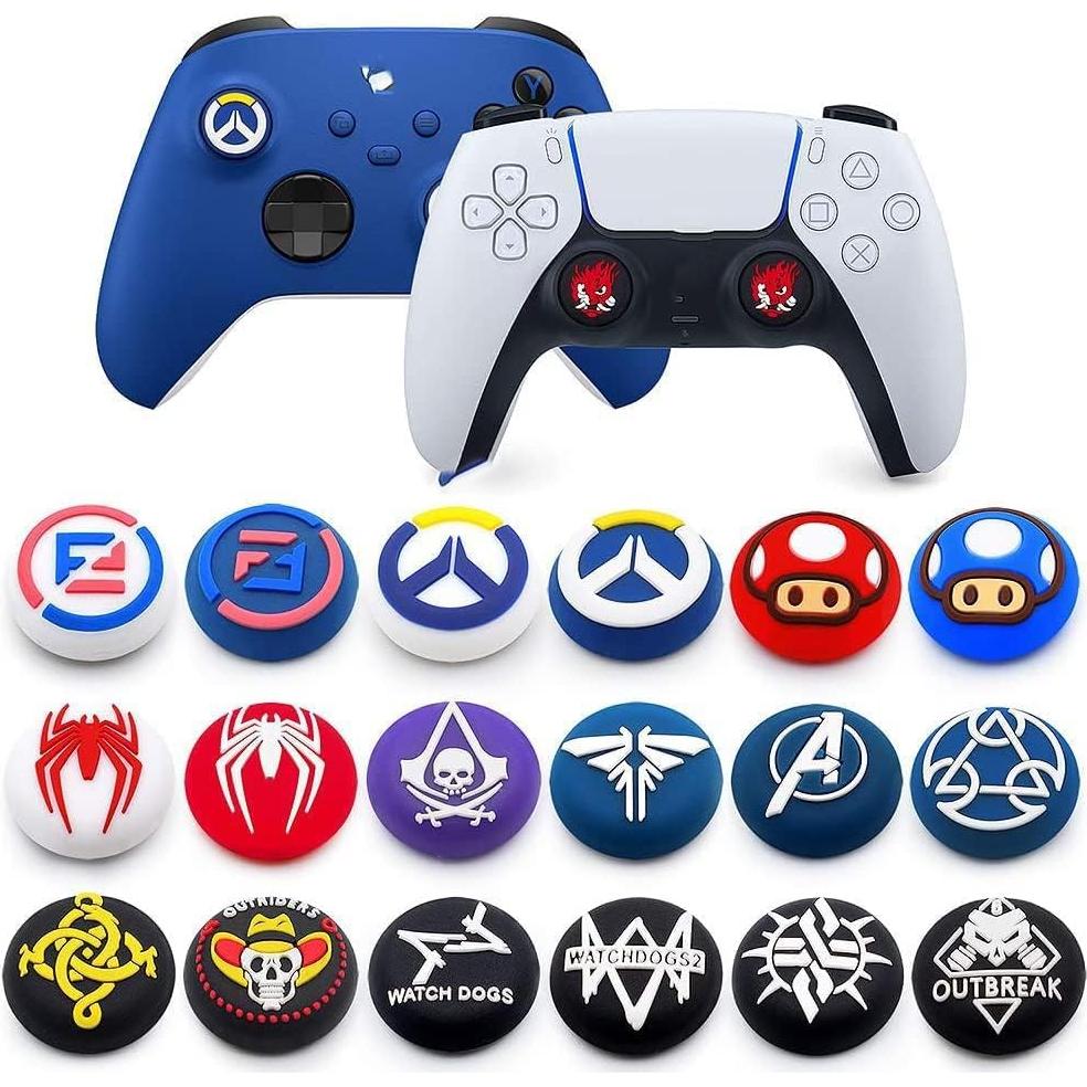 Tapas de Joystick Silicona GGZone para PS5 PS4 Xbox 360