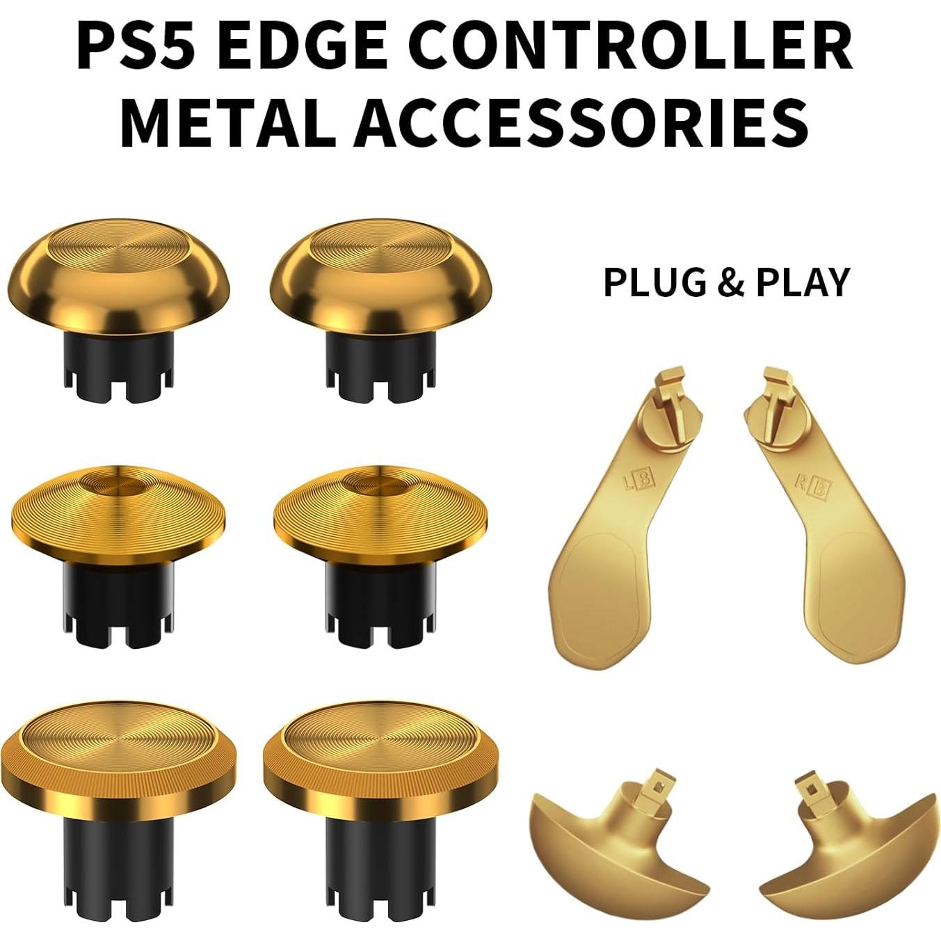 Palancas Metálicas CHARM FOCUS para Controlador PS5 Edge