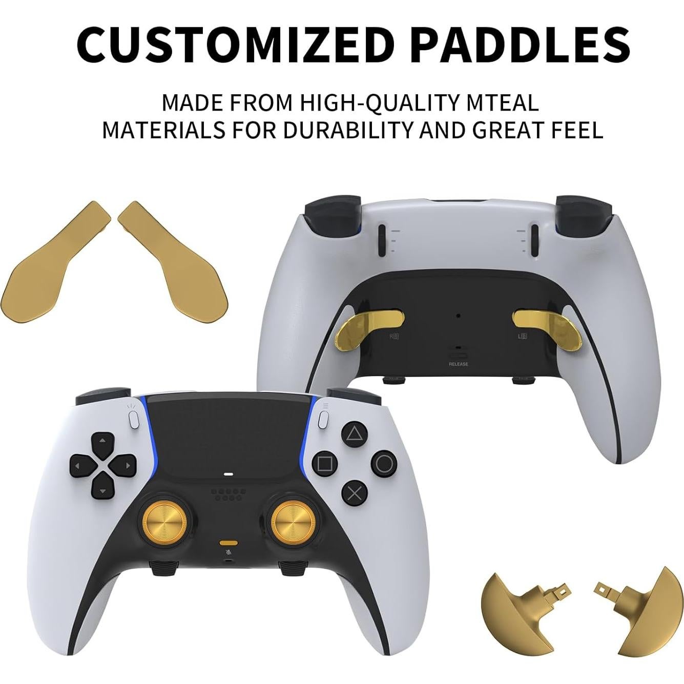 Palancas Metálicas CHARM FOCUS para Controlador PS5 Edge