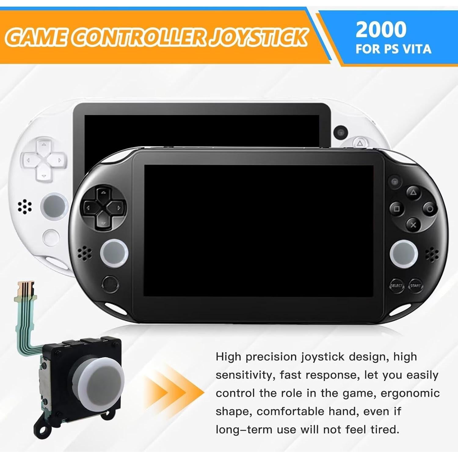 Palanca de Control Analógica FYAKSYAS para PS Vita 2000 - Blanco