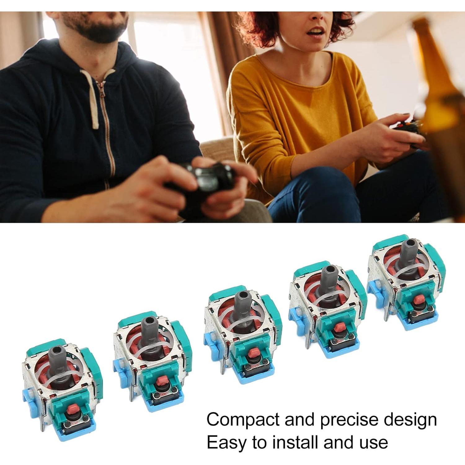 5 Piezas Joystick Reemplazo Pomya para PS5 - ABS Duradero