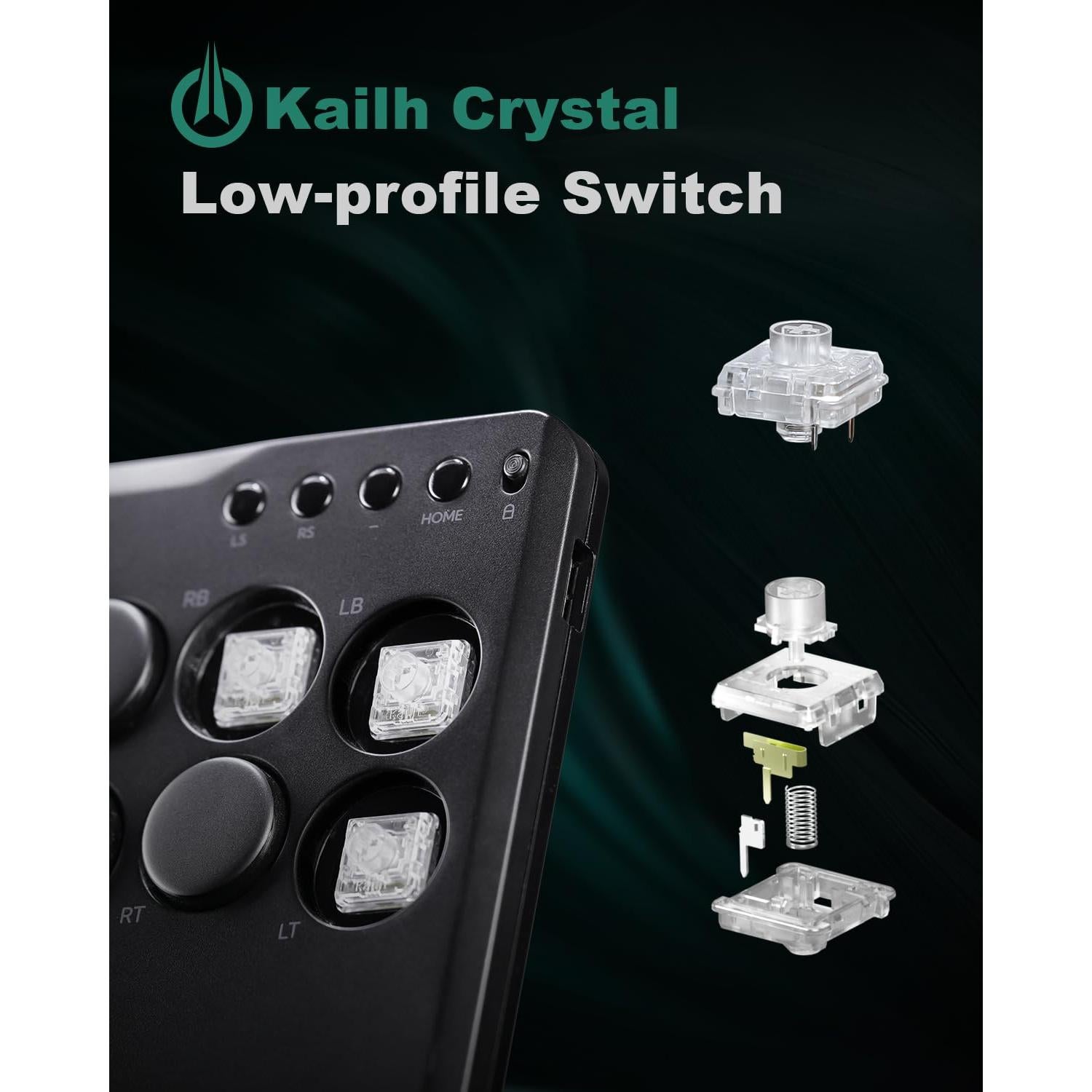 Controlador de Arcade SIXSIR P12 - Ligero, RGB, 12 Botones