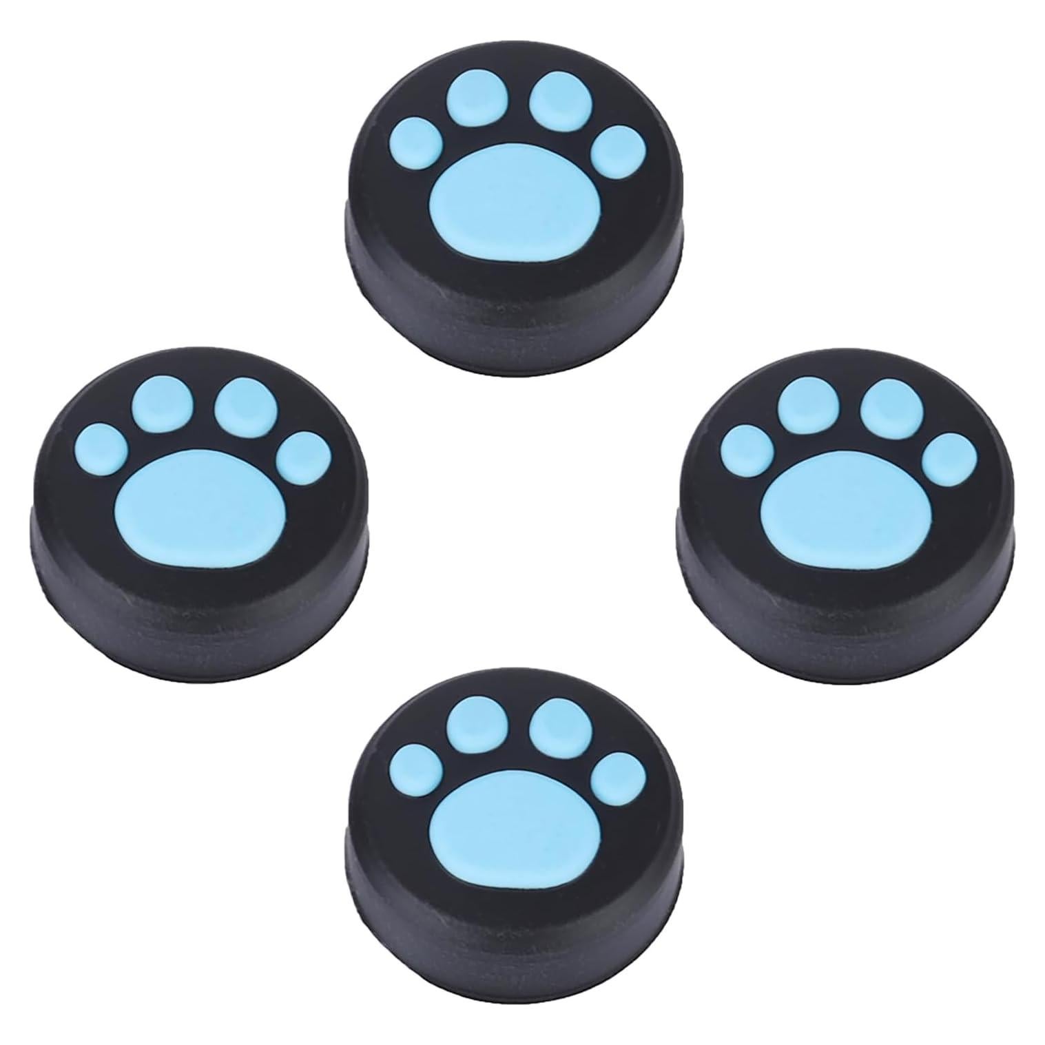 Patas de Gato Silicona Hakeeta para Joystick PS4/PS3/Switch Pro - 4 Colores