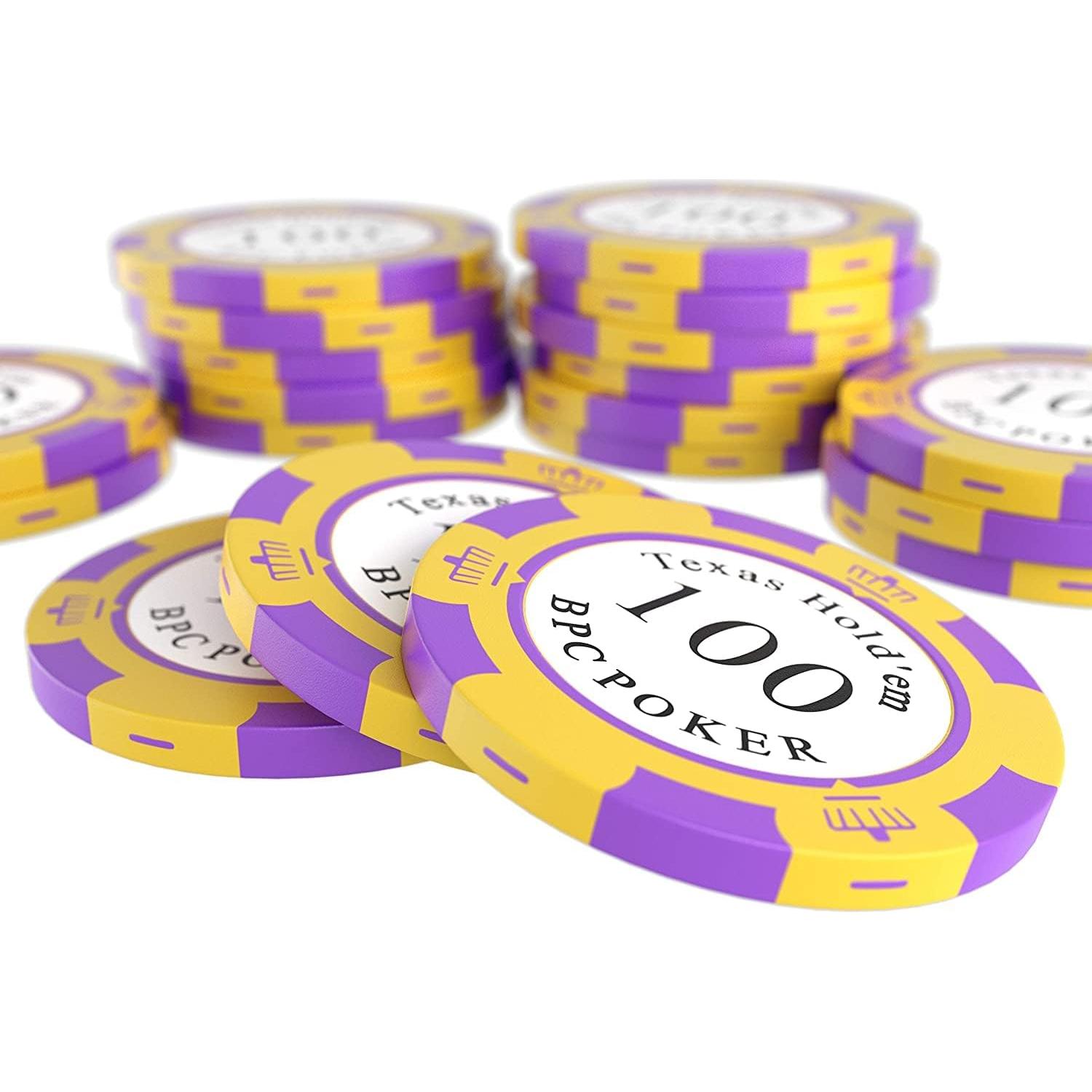 Juego de Póker PJ Games 500 Fichas Arcilla y Cartas