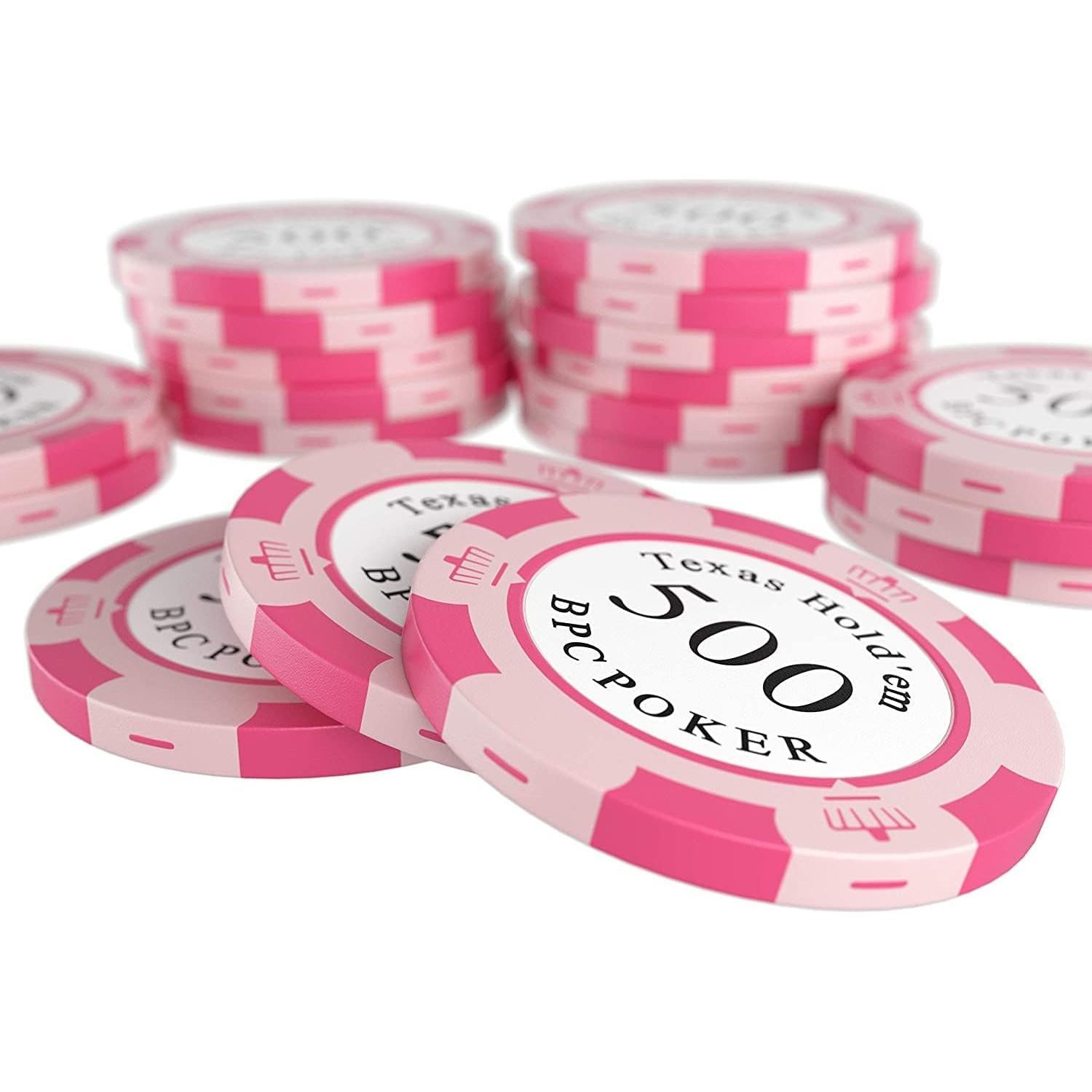 Juego de Póker PJ Games 500 Fichas Arcilla y Cartas