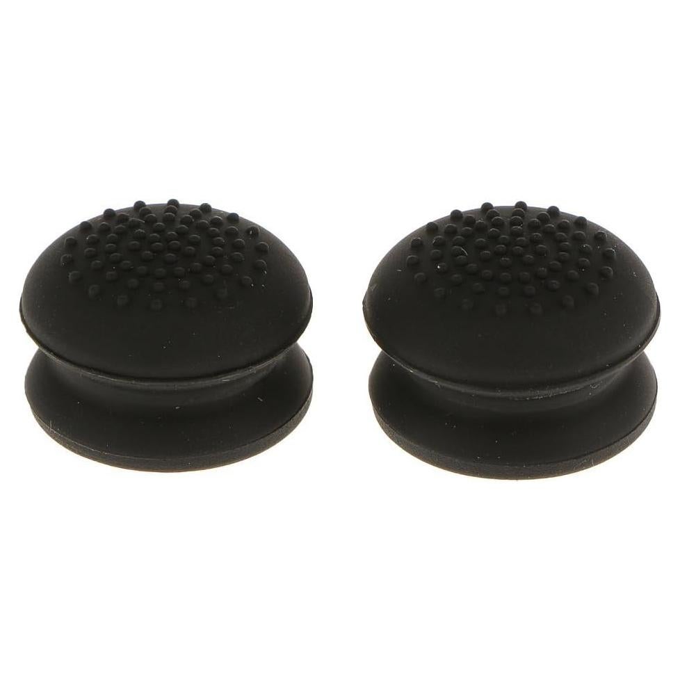 2 Tapas Antideslizantes de Goma para Joystick PS4/Xbox - Negro