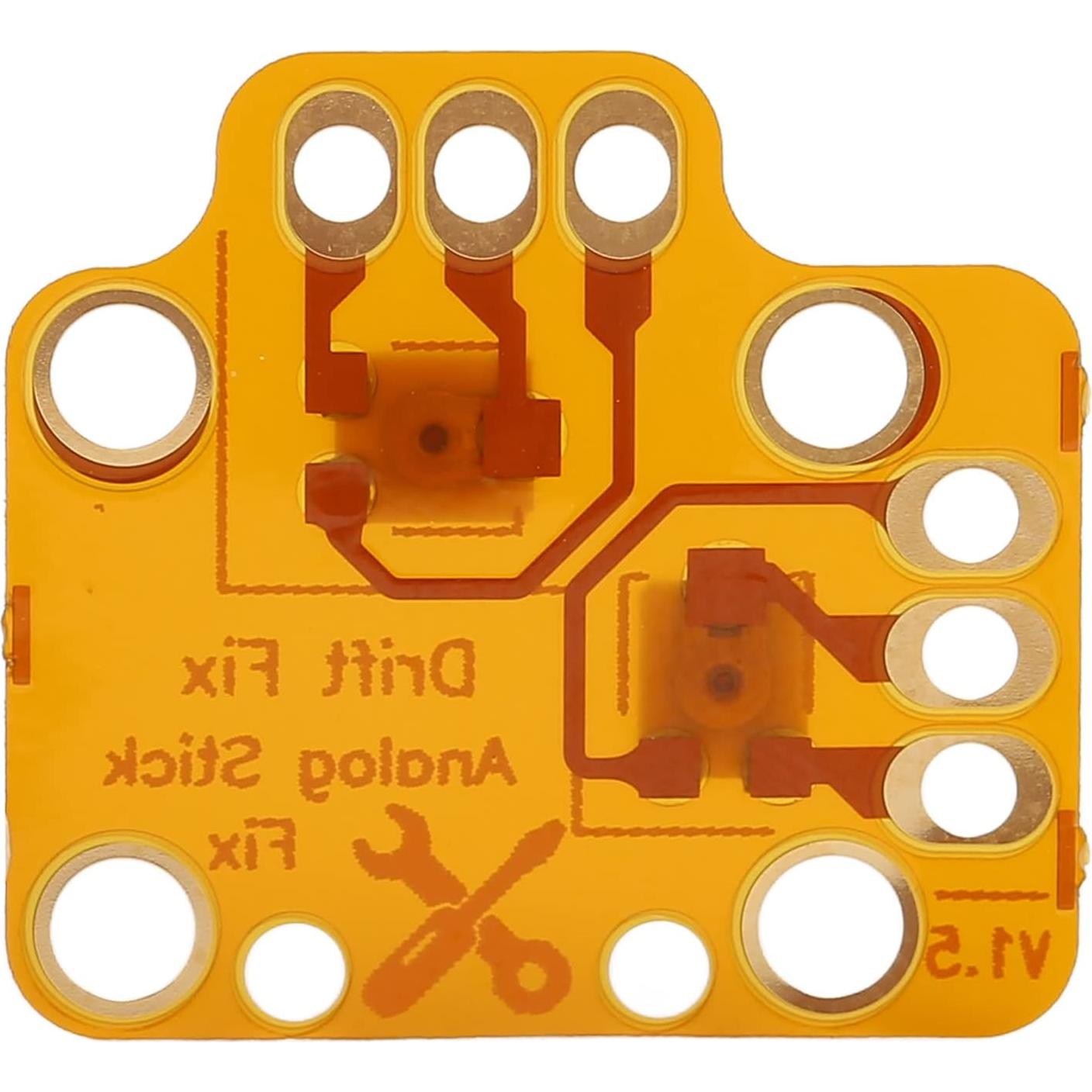 10 Placas de Reparación de Deriva Joystick PUSOKEI Dorado