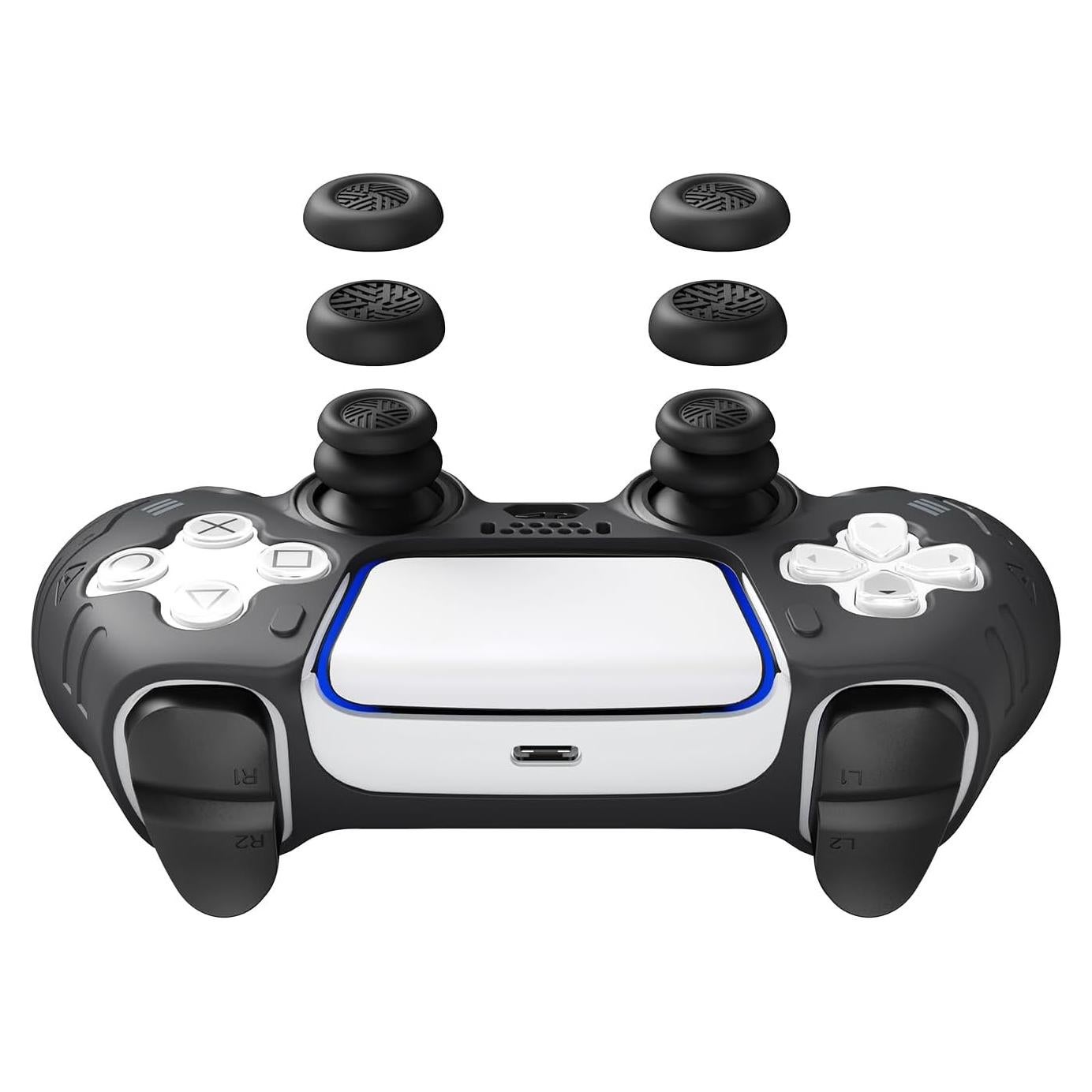 Empuñaduras Joystick JEMDO para PS5/PS4/Switch Pro, 6 Piezas