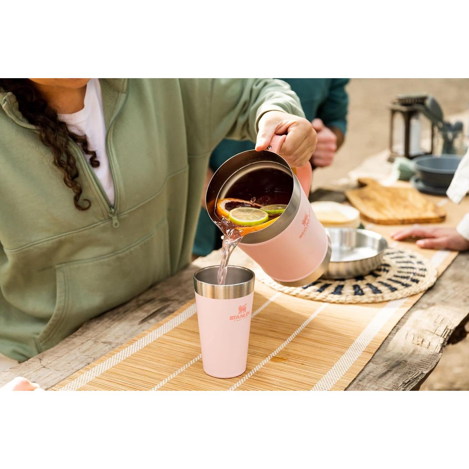 Vaso de Cerveza Apilable Stanley 473ml | Acero Inoxidable Térmico