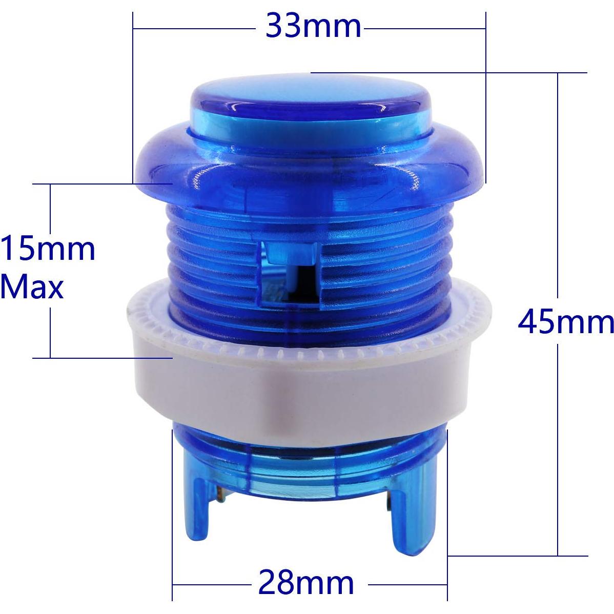 Controlador de Juego SJ@JX 2 Jugadores Joystick LED 8 Vías