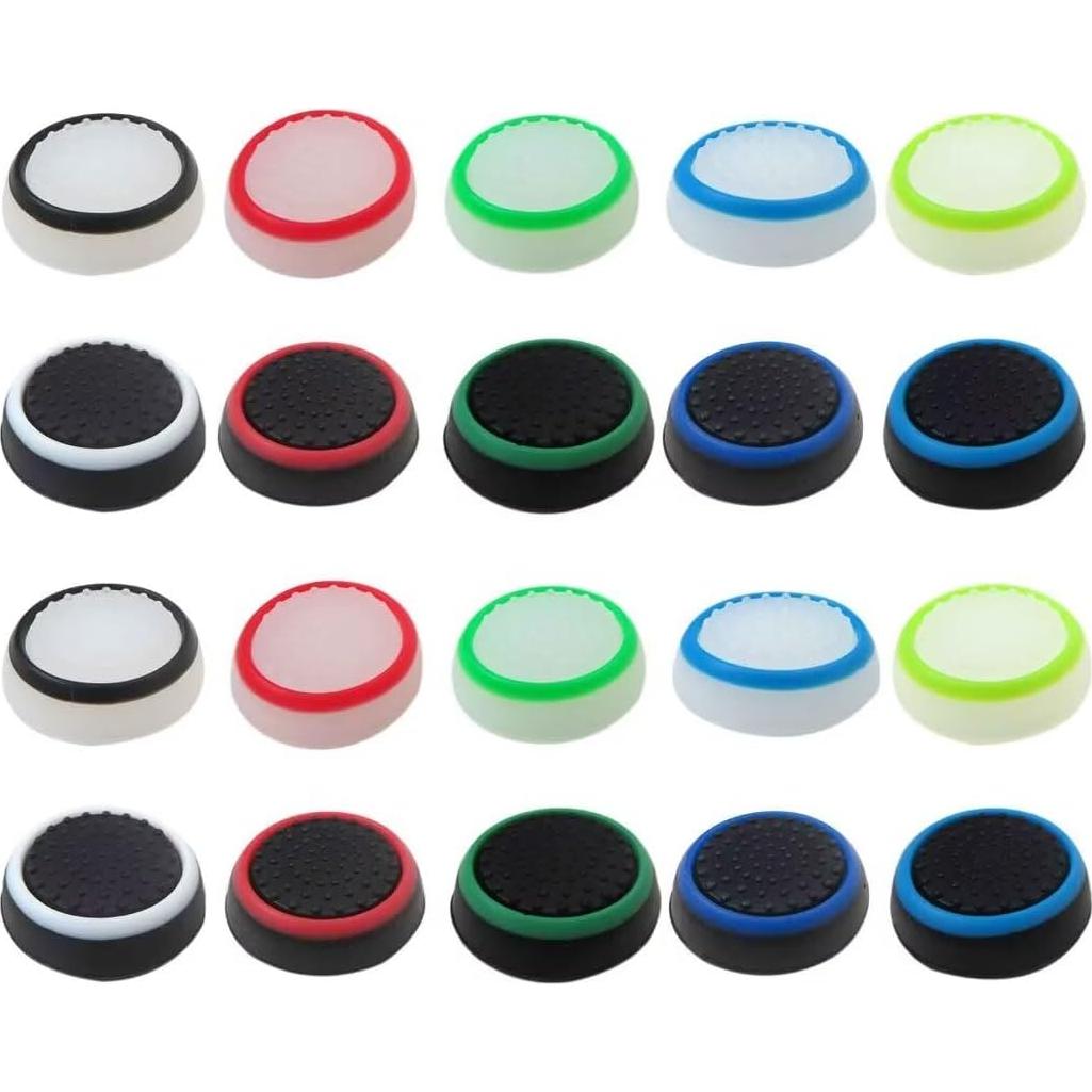 20 Piezas Tapas Joystick Silicona USonline911 Multicolor