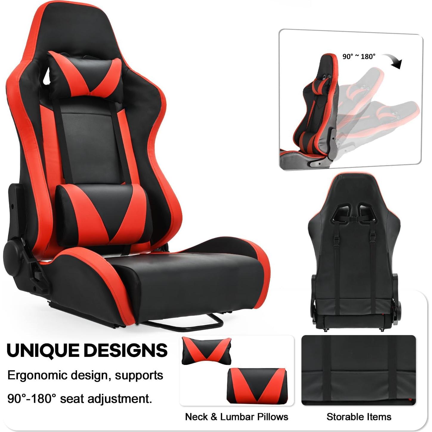 Soporte de Simulador de Carreras Anman con Monitor Ajustable