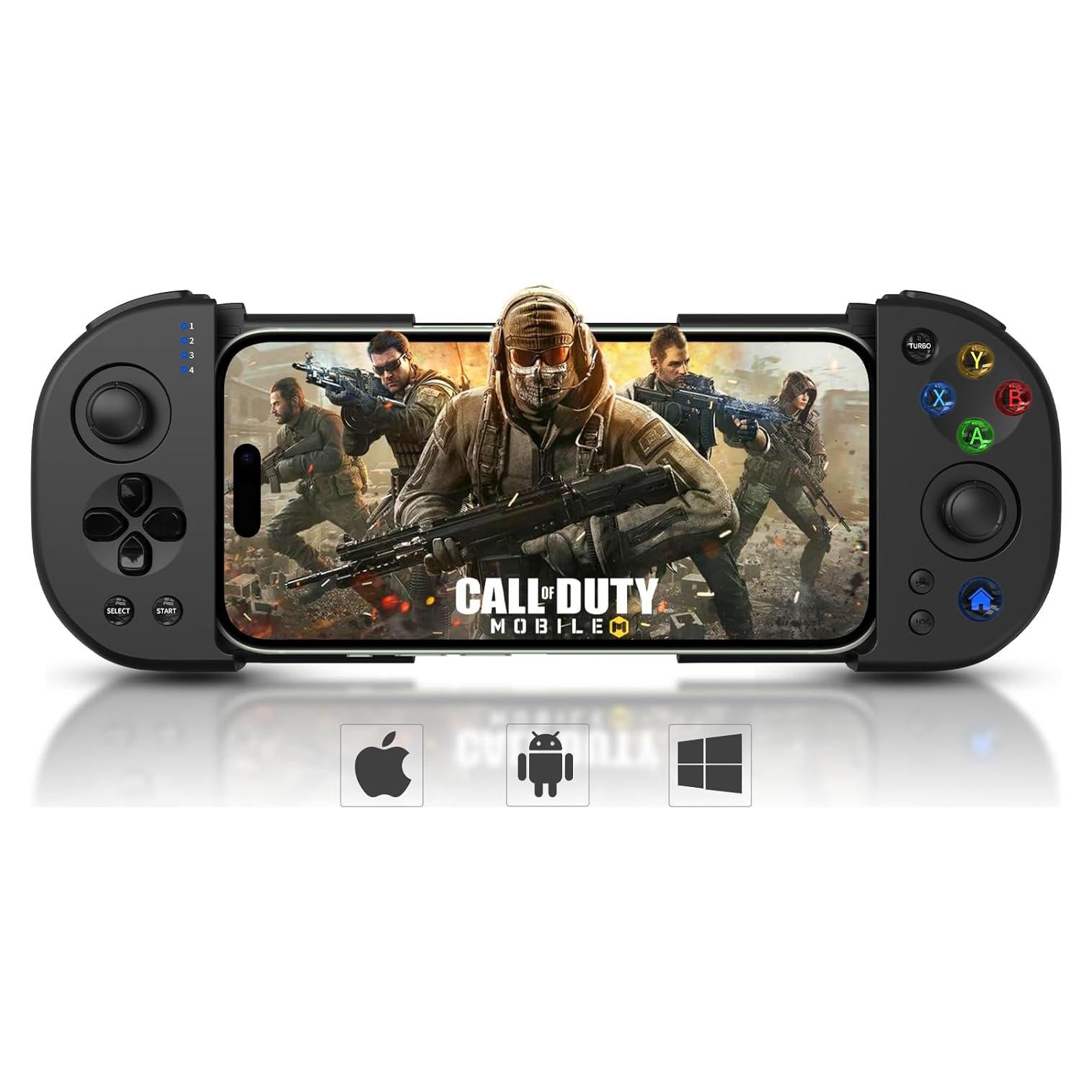 Controlador Joso Inalámbrico para iPhone y Android - Negro