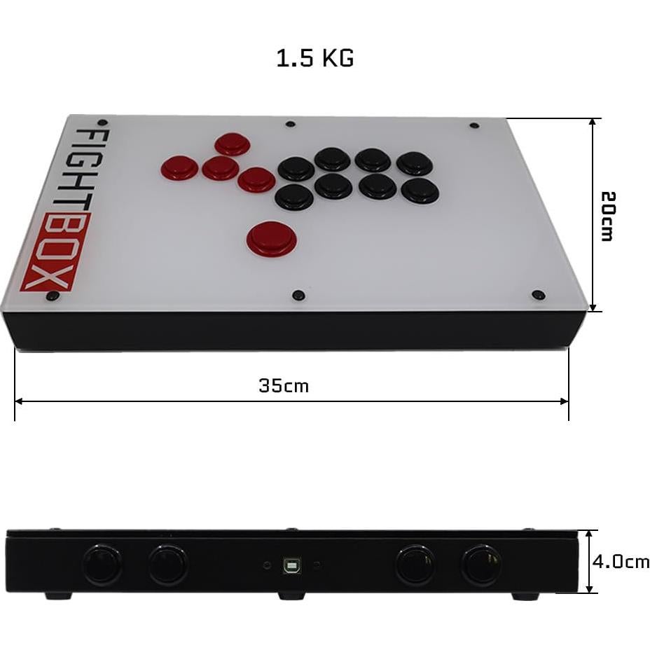 Controlador de Juego Arcade FightBox F4-PC Sin Palanca 1.95kg