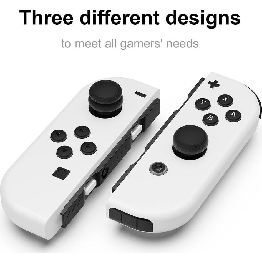 Grips para Pulgar Skull & Co. Joy-Con Nintendo Switch - Rojo/ Azul