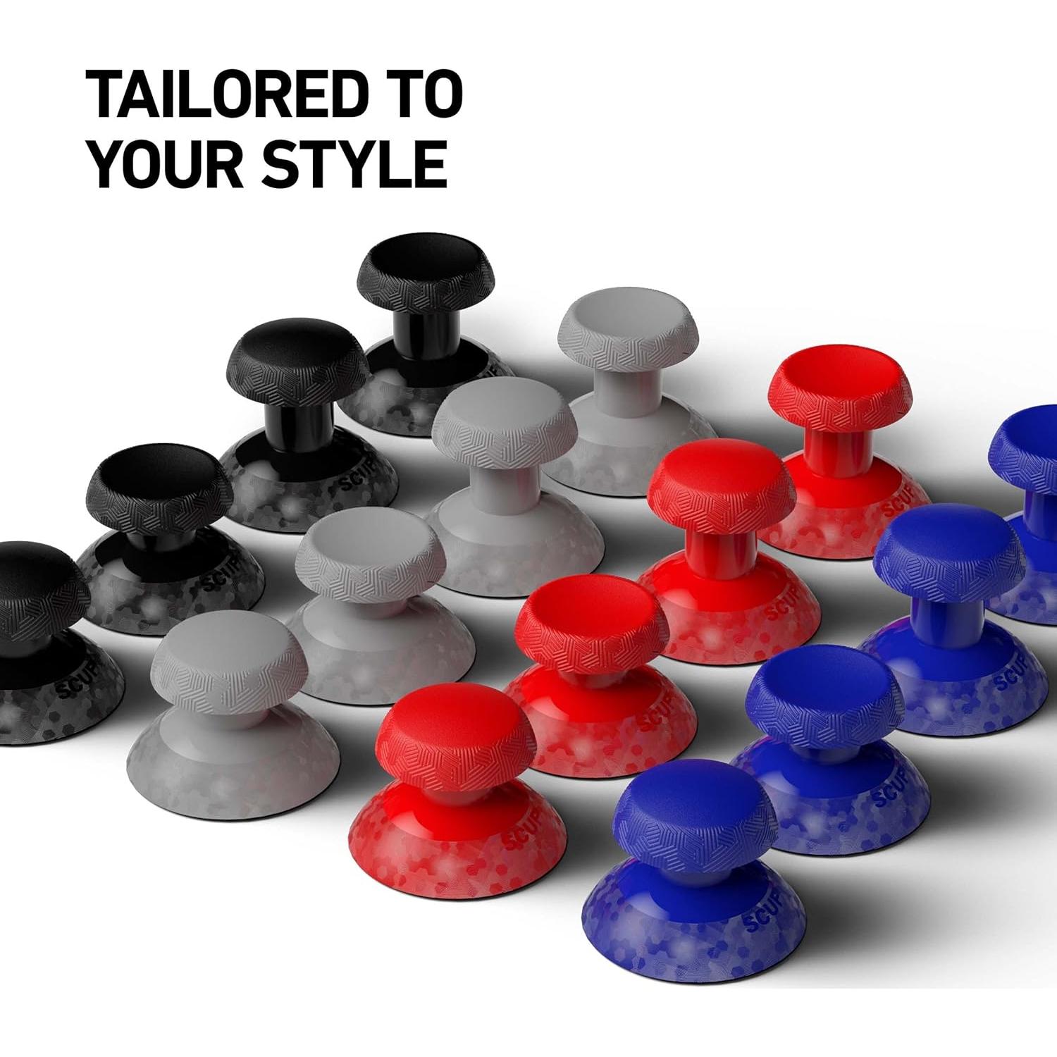 Palancas Intercambiables SCUF Instinct 4 Pack - Negro