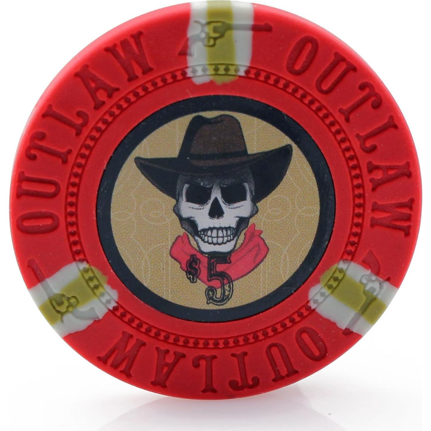 Juego de Fichas de Póker 500 Piezas - Versa Games Outlaw