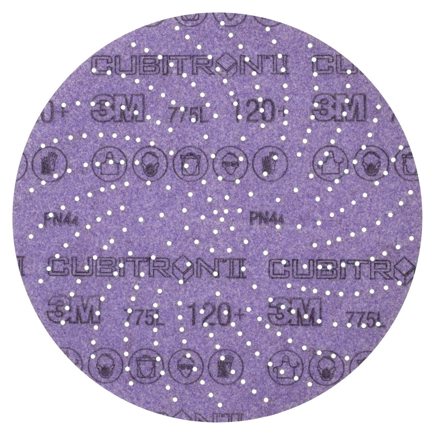 Disco de Lijado 3M Xtract Hookit 775L 320+ 7.62 cm Paq 50