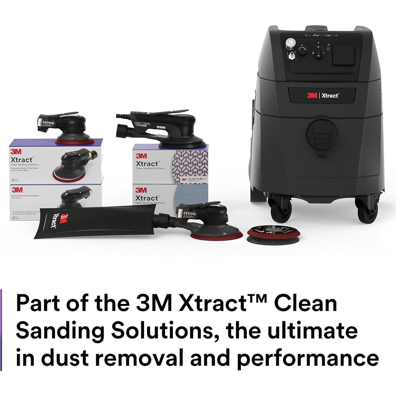 Disco de Lijado 3M Xtract Hookit 775L 320+ 7.62 cm Paq 50