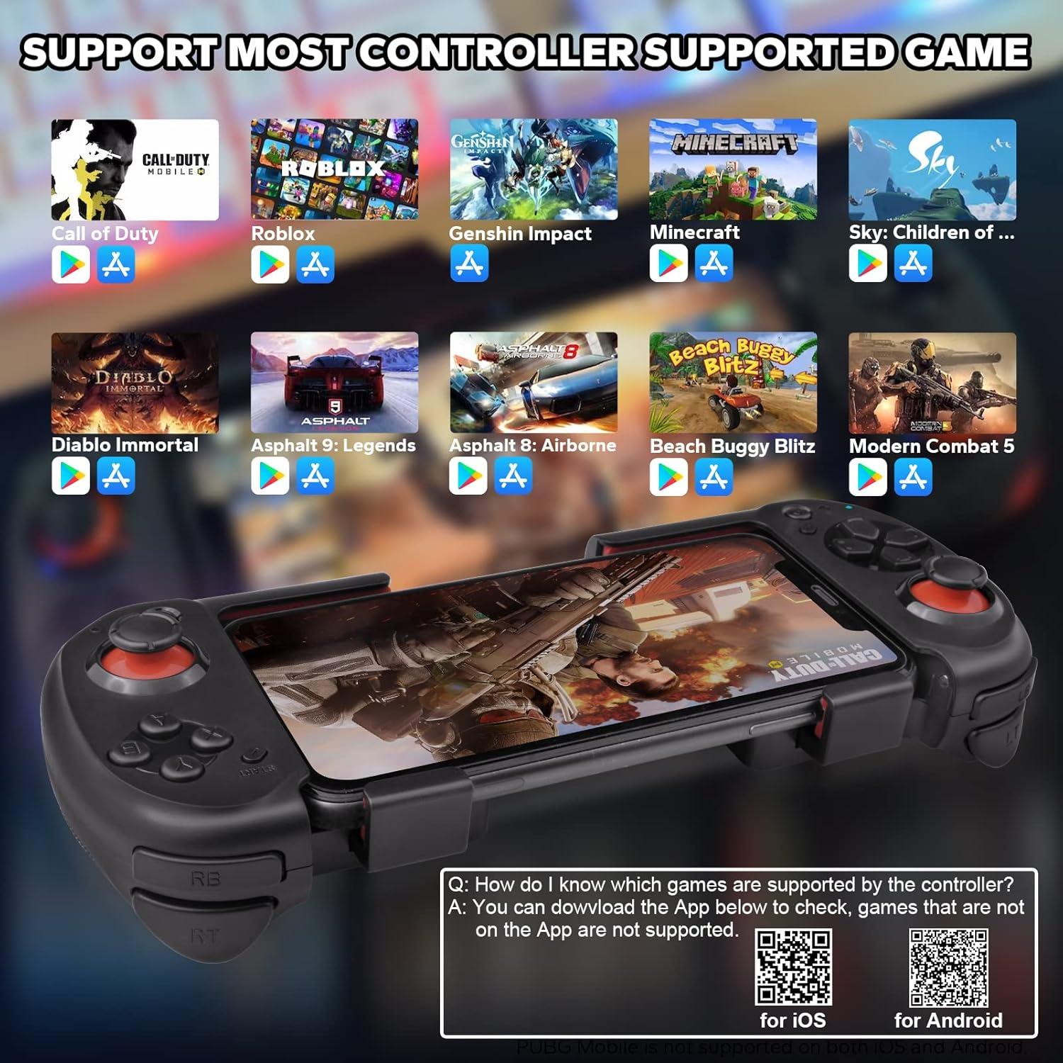 Controlador Koiiko Inalámbrico para iPhone y Android