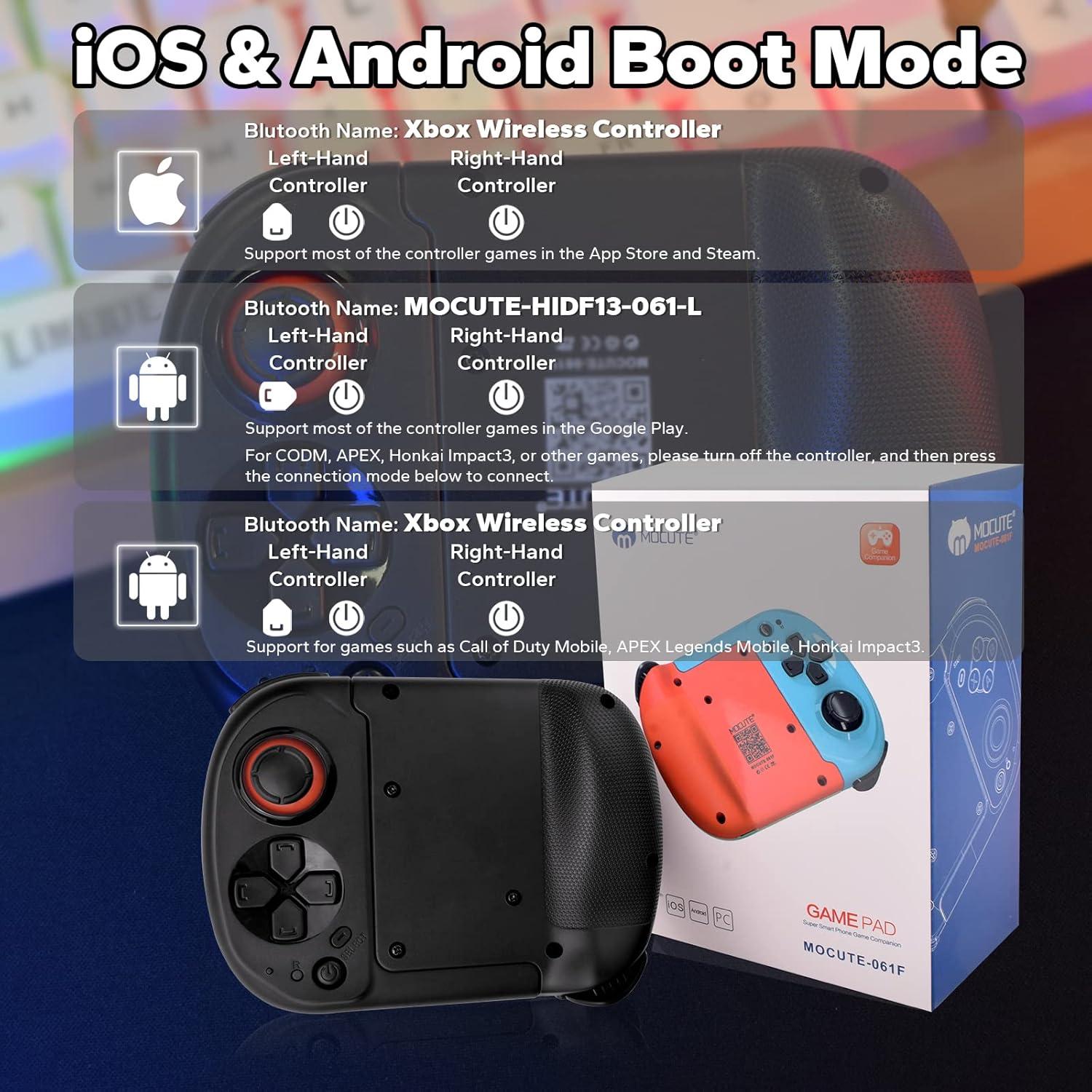 Controlador Koiiko Inalámbrico para iPhone y Android