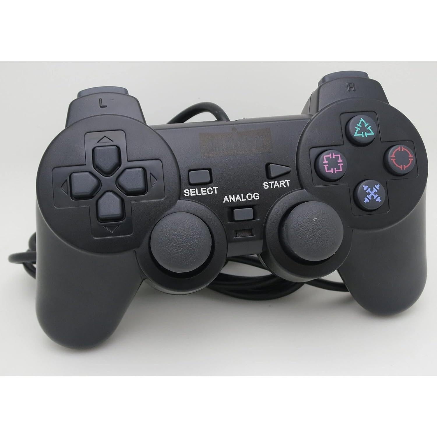 Controlador NEXiLUX PS2 Compatible con PlayStation 1 y 2