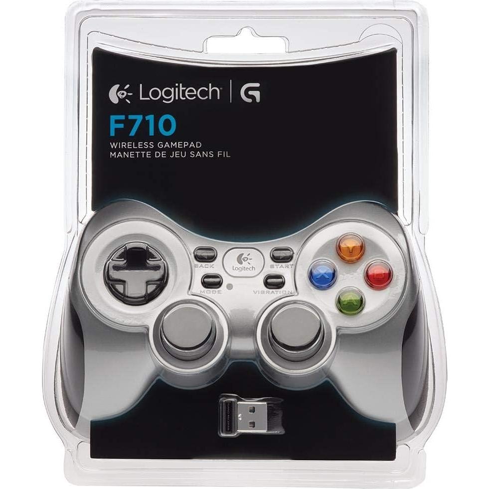 Controlador Inalámbrico Logitech F710 con Vibración - PC