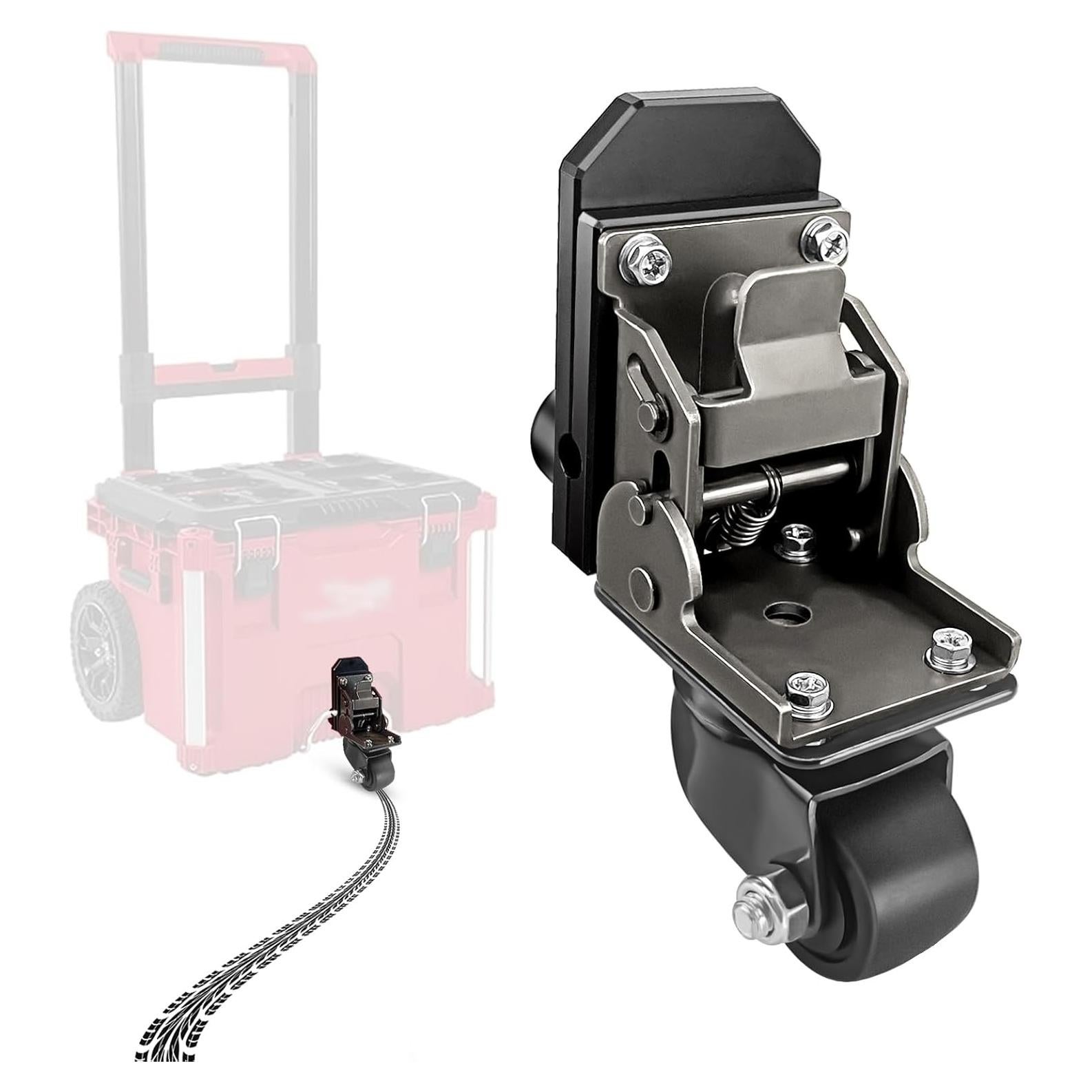 Ruedas Caster Milwaukee Packout 90.72 kg Acero Mejoradas