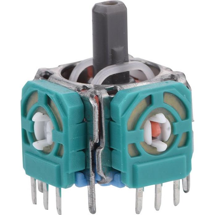 3D Joystick, 2 Pcs Analog Stick 3D Joystick Replacement, Replace Damaged/Non working Controller Joystick, for Controller [video game]