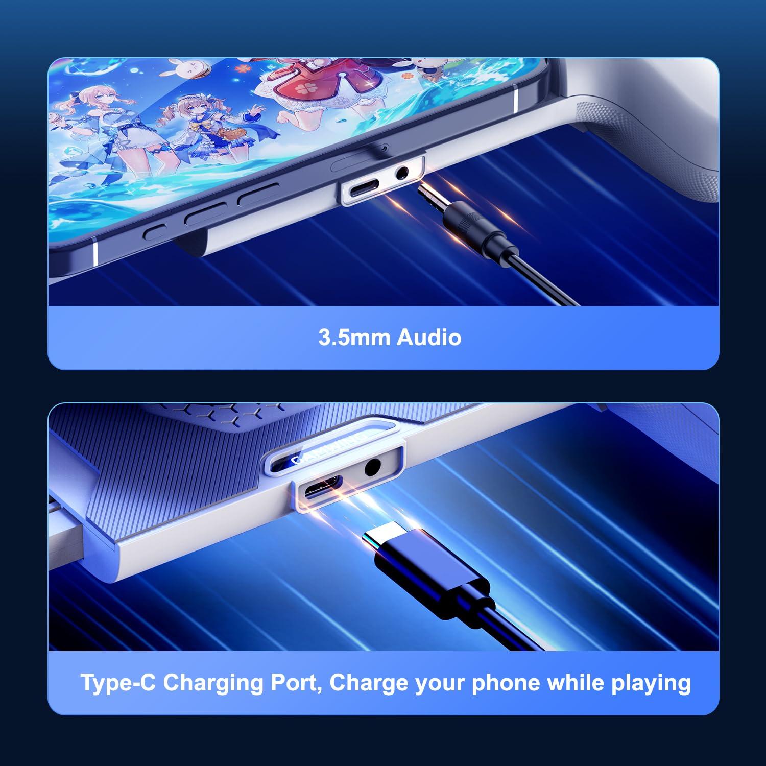 Controlador Móvil DongBlitz para iPhone 16/15 y Android