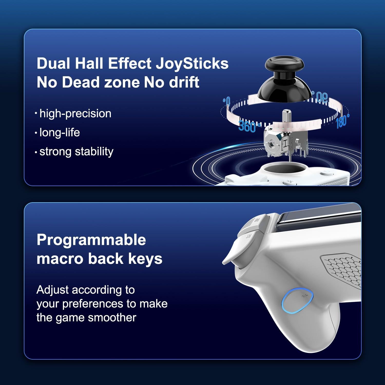 Controlador Móvil DongBlitz para iPhone 16/15 y Android