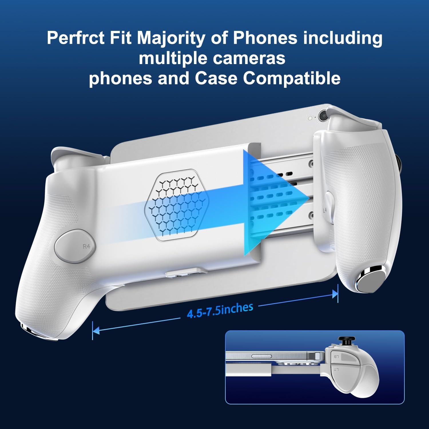 Controlador Móvil DongBlitz para iPhone 16/15 y Android