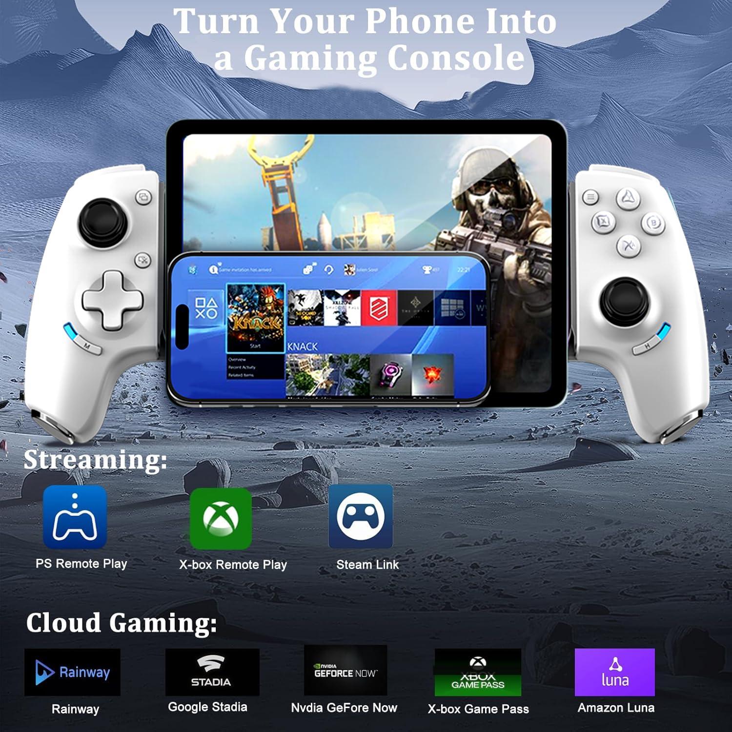 Controlador Móvil DongBlitz para iPhone 16/15 y Android