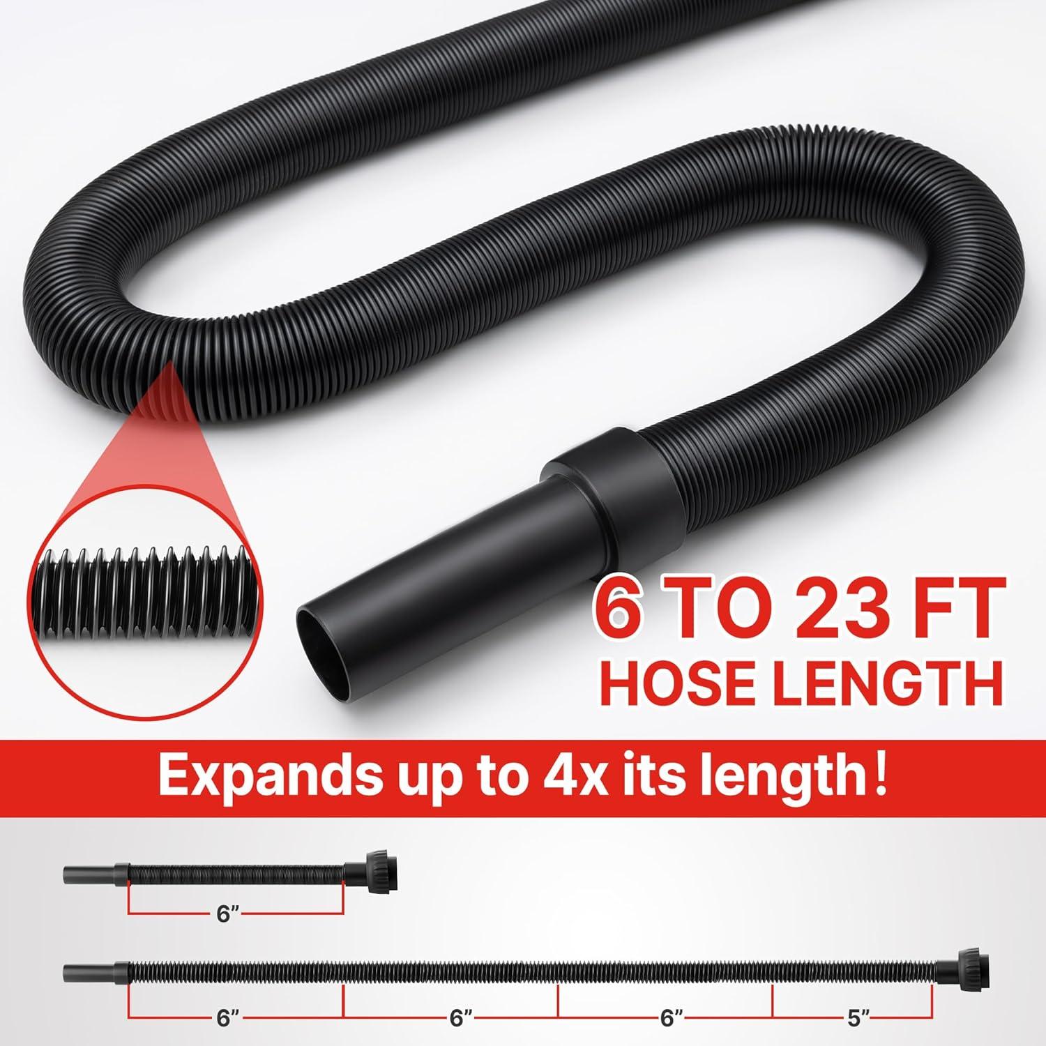 Aspiradora Shop-Vac 5 Galones 5.5 HP Húmeda/Seca Compacta