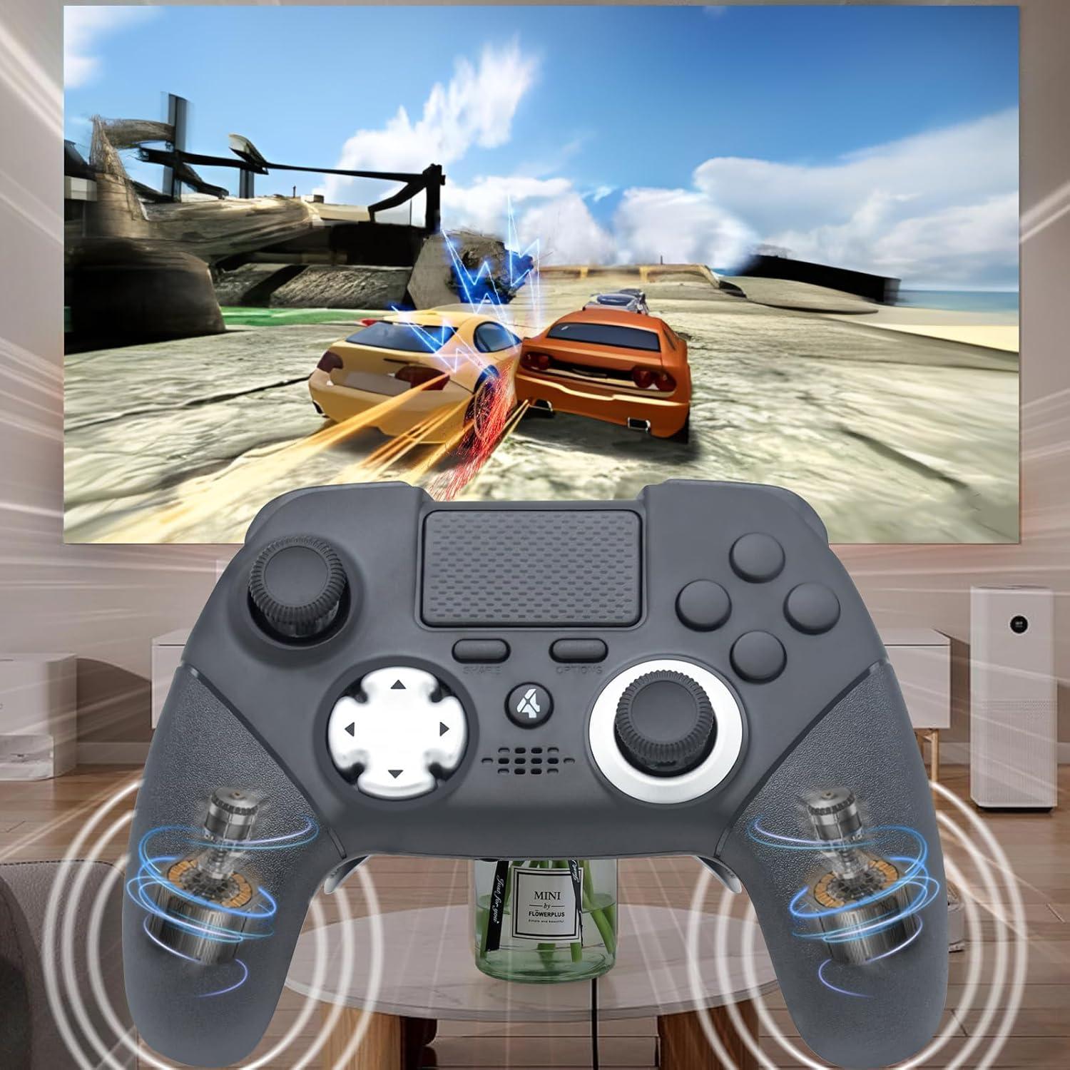 Controlador Inalámbrico Eagolloar PS4 con Palancas Programables