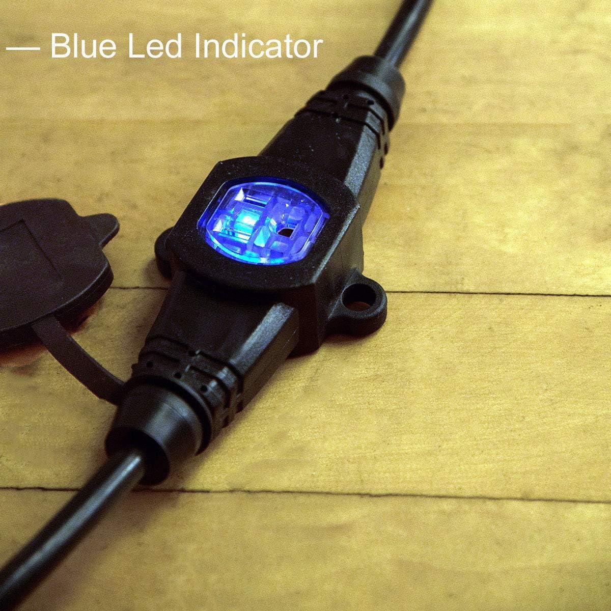 Cable de extensión 7 tomas 15,24m Xuanhua 16 Gauge