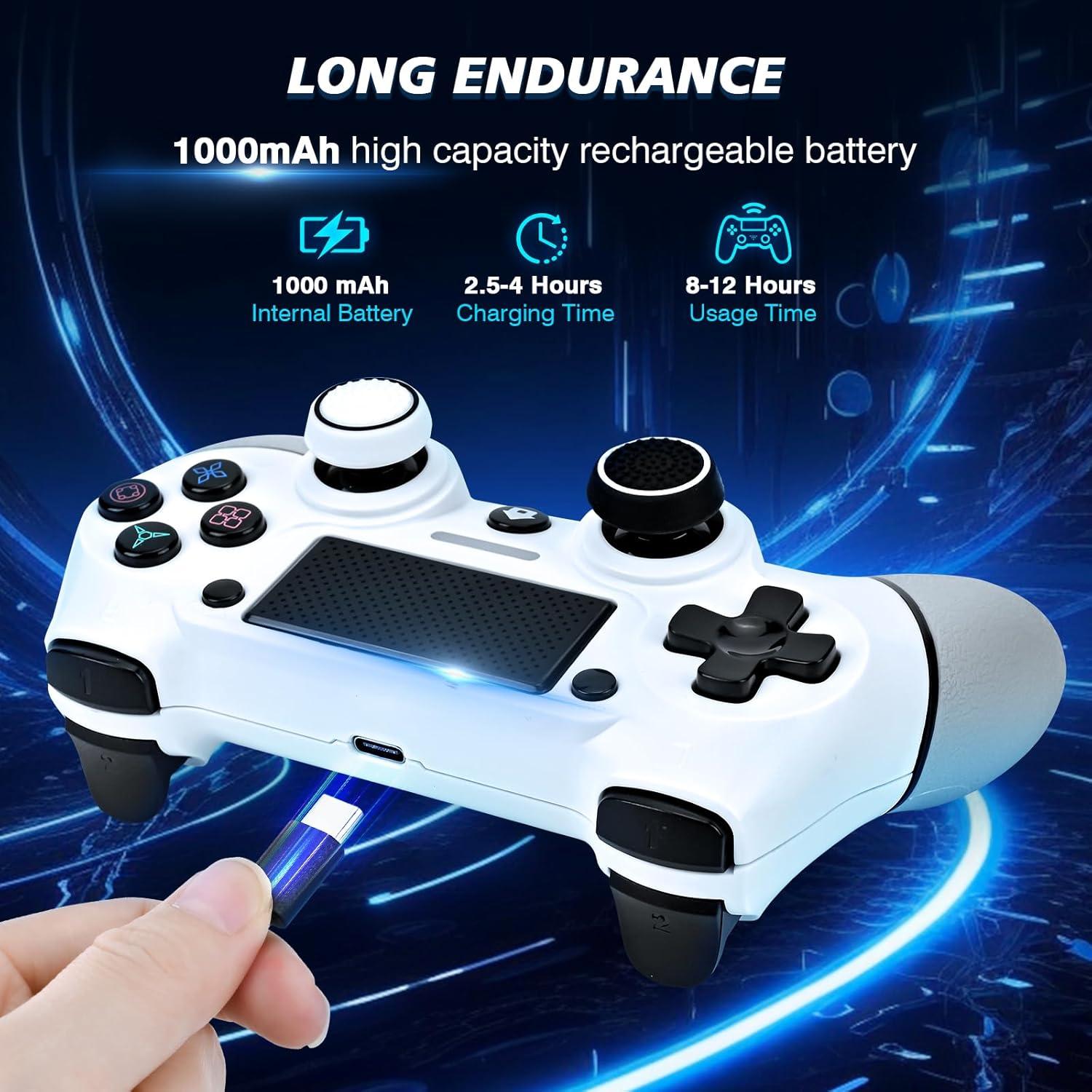 Controlador Inalámbrico EasEasy para PS4 con Batería 1000mAh