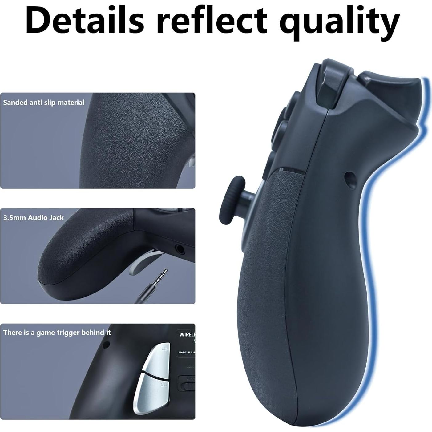 Controlador Inalámbrico Elite Aieloar para PS4 - Personalizable