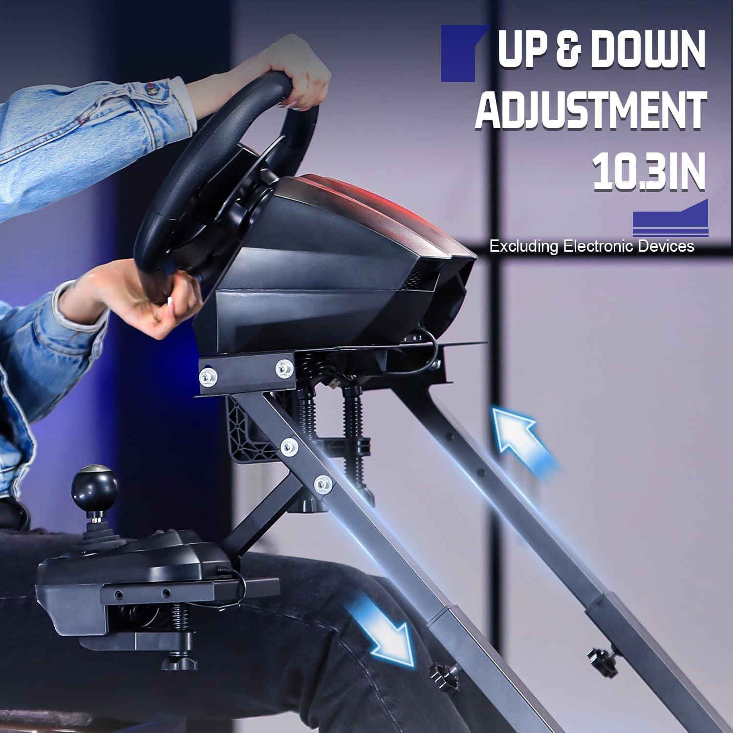 Soporte de Volante Marada Racing G920 Ajustable y Plegable